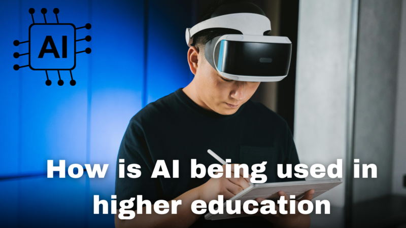 How is AI being used in higher education