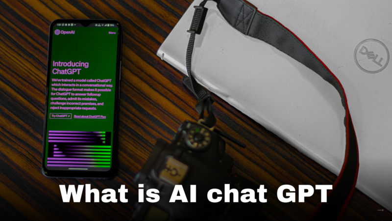 What is AI chat GPT