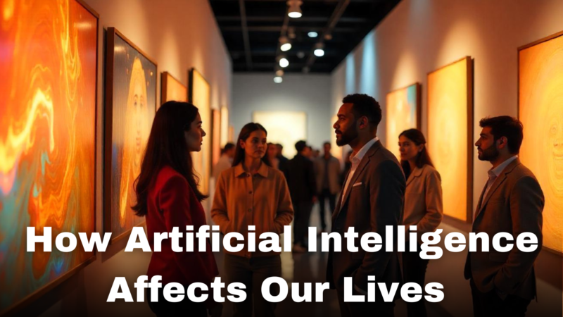 How Artificial Intelligence Affects Our Lives 