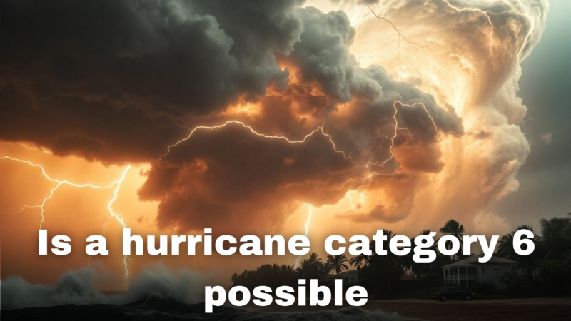 Is a hurricane category 6 possible