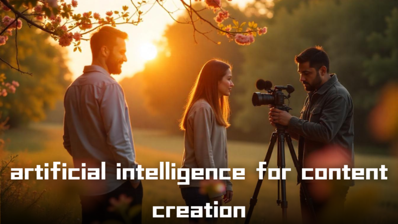 artificial intelligence for content creation