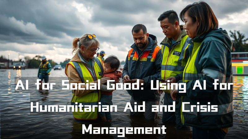 AI for Social Good: Using AI for Humanitarian Aid and Crisis Management