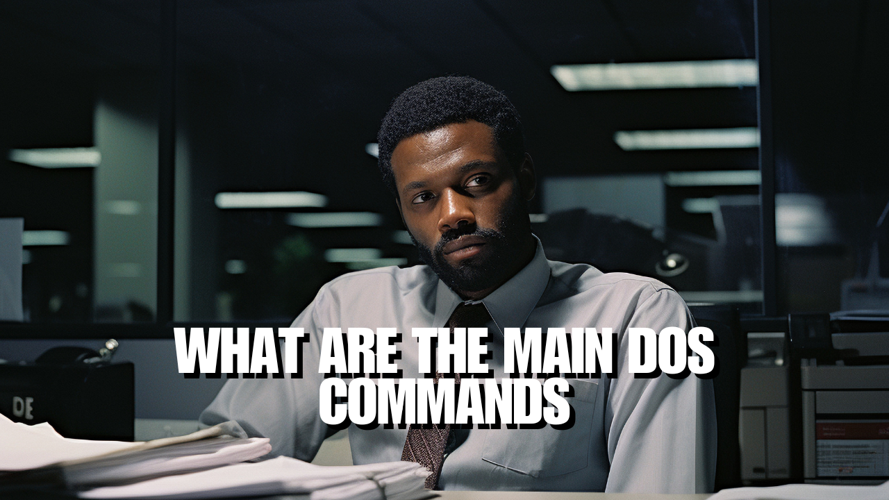 What are the main DOS Commands